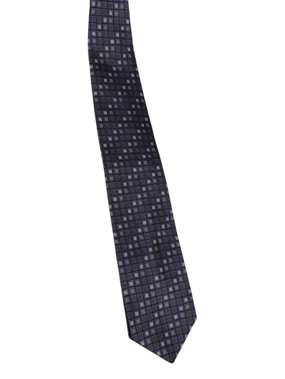 VINTAGE 90S PIERRE BALMAIN 100% Silk Tie Luxury Designer Business Casual Necktie
